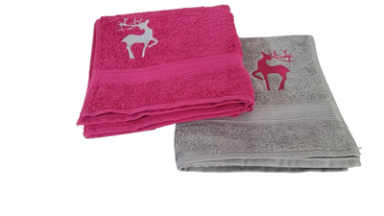 Handtücher handgewebt aus Blindenwerkstatt